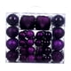 thumbnail image 2 of 48 Adornos Navideños de Bolas, Irrompibles, Colgantes, Decorativos, con Forma de Lágrima, Polígono, Huecos, Redondos, de Material PP. Ideales para Fie violeta, 2 of 5
