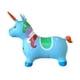 thumbnail image 5 of Unicornio Saltarín Inflable Con Sonido Celeste, 5 of 6