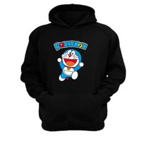 Genérico - Polerón Canguro Doraemon Negro Talla Xs Unisex