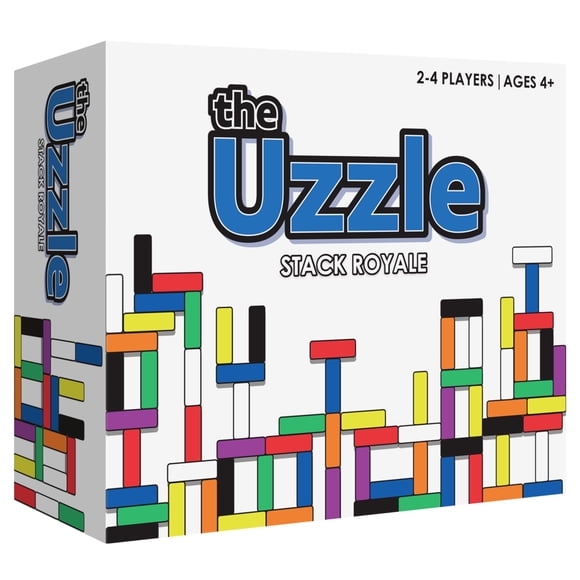 Juego de mesa The Uzzle Stack Royale para niños y adultos