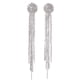 thumbnail image 1 of 1pair Sparkling Rhinestone Tassel Earrings for Women and Girls - Perfect for Any Occasion, 1 of 4