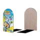 thumbnail image 2 of Pororo, el Pequeño Pingüino Sujetalibros decorativos temáticos, tope para estantería con base antideslizante, uso dual para hogar y oficina - 2 piezas, 2 of 6