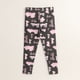 thumbnail image 3 of Calza Niña Full Print Logo Negro Barbie, 3 of 4