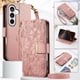 thumbnail image 5 of Funda tipo cartera de piel sintética FOXDOCK para Samsung Galaxy S26 Pro – Resistente a golpes y a las interferencias RFID – Correa de mano larga rosa, 5 of 5