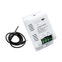 Ioensy - Interruptor De Temperatura Calefacción Y Refrigeración Controlador De Temperatura De Fácil Lectura