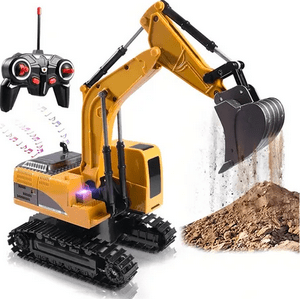 Genérico - Retroexcavadora Rc 1:24 6 Canales