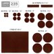 thumbnail image 5 of Almohadillas X-PROTECTOR para muebles, 235 unidades, de primera calidad, para suelos de madera, 5 of 6