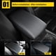 thumbnail image 3 of Cubiertas para apoyabrazos AOMSAZTO de cuero negro para Jeep Grand Cherokee, 3 of 8