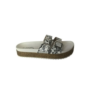 Todopiel - Sandalia Ecocuero Zau77 Snake White