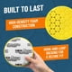 thumbnail image 3 of Pad de pulido Chemical Guys Hex-Logic 5.5 Quantum amarillo, paquete de 2, 3 of 6