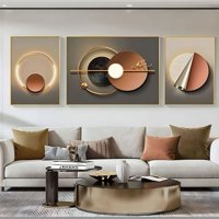 Set De 3 Cuadros Decorativos Marcos De Aluminio By Lubabycas