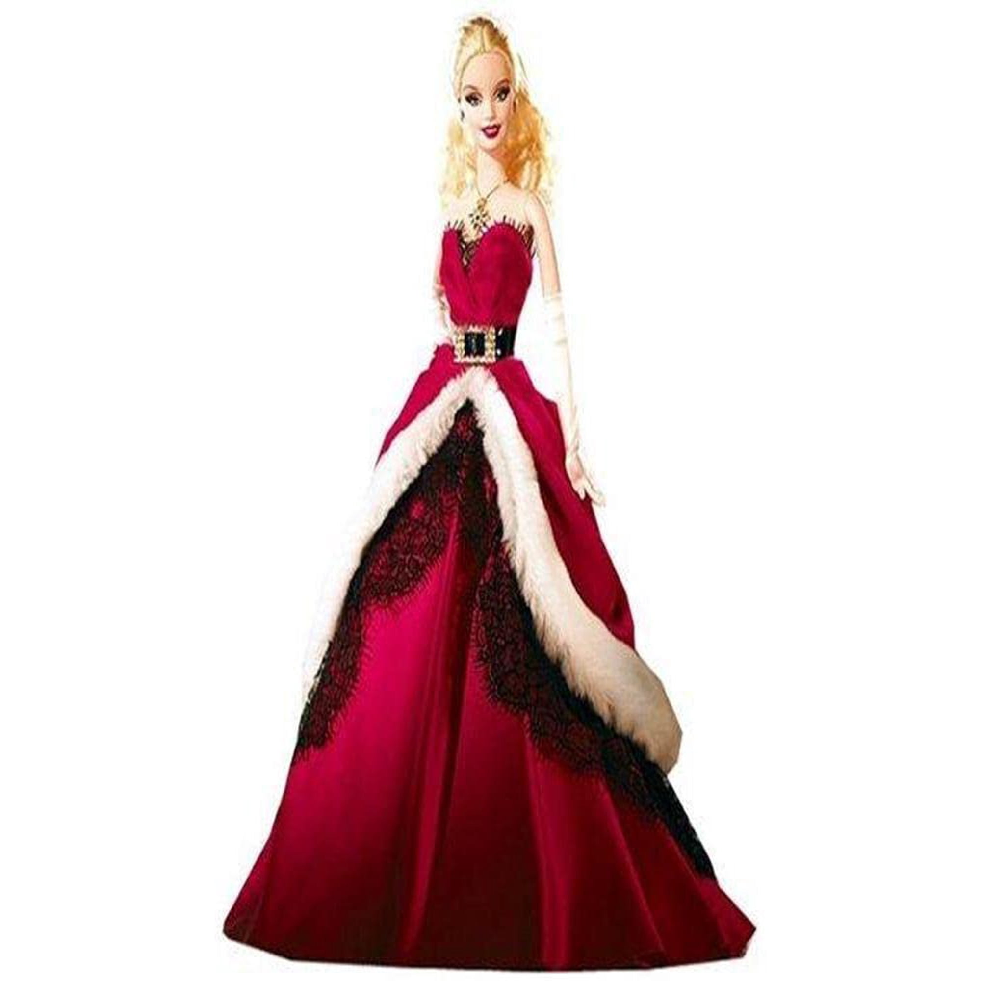 Figura De Acción Barbie Coleccionable De 2007 Para Las Fiestas 33 Cm