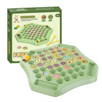 Fliperex - Juego De Memoria Infantil Rompecabezas Educativo Didactico Verde Animales