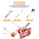 thumbnail image 5 of Bandeja para condimentos ARSTPEOE con 5 cucharas, 5 tenedores y 1 clip, 5 of 6