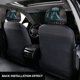 thumbnail image 3 of Britannia Funda Protectora Universal para Reposacabezas de Coche, Funda Elástica para Reposacabezas de Asiento de Auto, Funda de Tela Antipolvo, Accesorios de Interior 2 Piezas, 3 of 6
