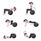 thumbnail image 3 of Pelota balon 75 cm pilates yoga + inflador, 3 of 3