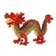 thumbnail image 2 of Mini Estatuilla de Dragón, Estatuilla de Dragón de Aleación, Decoración de año Nuevo Chino, Escultura de Dragón, Escultura Animal para Gabinete de Ent Rojo, 2 of 5