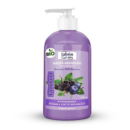 Jabón Maqui-arándano 500 ml Familand