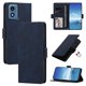 thumbnail image 1 of Funda Billetera Delgada para Motorola Moto G Play 4G 2024 con Ranuras y Soporte Azul oscuro, 1 of 6