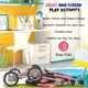 thumbnail image 5 of Double Stroller Fash n Kolor Twin Doll rosa y blanquecino, 5 of 7