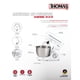 thumbnail image 3 of Batidora Pedestal Planetaria TH-911B 1300 W Blanco, 3 of 9