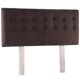 thumbnail image 2 of Respaldo Cama Botone King Felpa Chocolate, 2 of 4