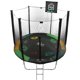 thumbnail image 1 of Pack de cama elástica Glowup 8 ft Ed Exclusiva F + Set de Basketball, 1 of 5
