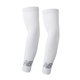 thumbnail image 1 of Manguitos de compresión New Balance Outdoor Sports, blancos, 1 of 2