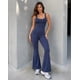 thumbnail image 2 of Enterizo Deportivo Para Mujer Espalda Abierta Y Calza Flare, 2 of 3