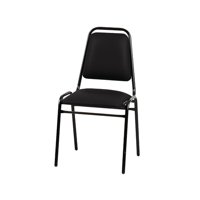 Incatex - Silla Auditorio Tapizado Negro 84X49X47 Cm