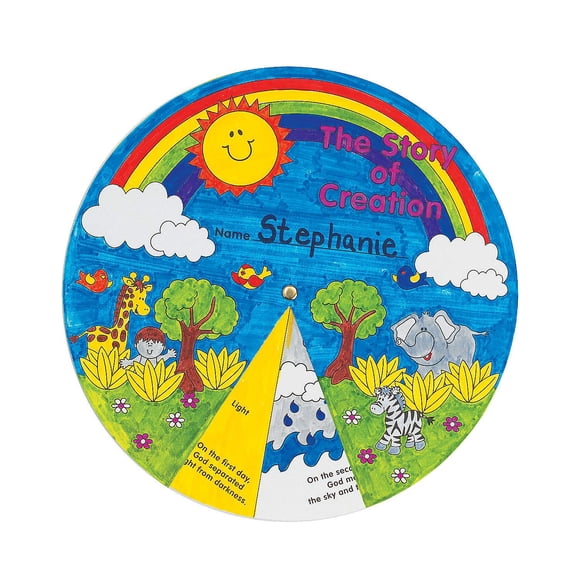 Rueda Craft Fun Express Colorea Your Own Creation para 12 niños