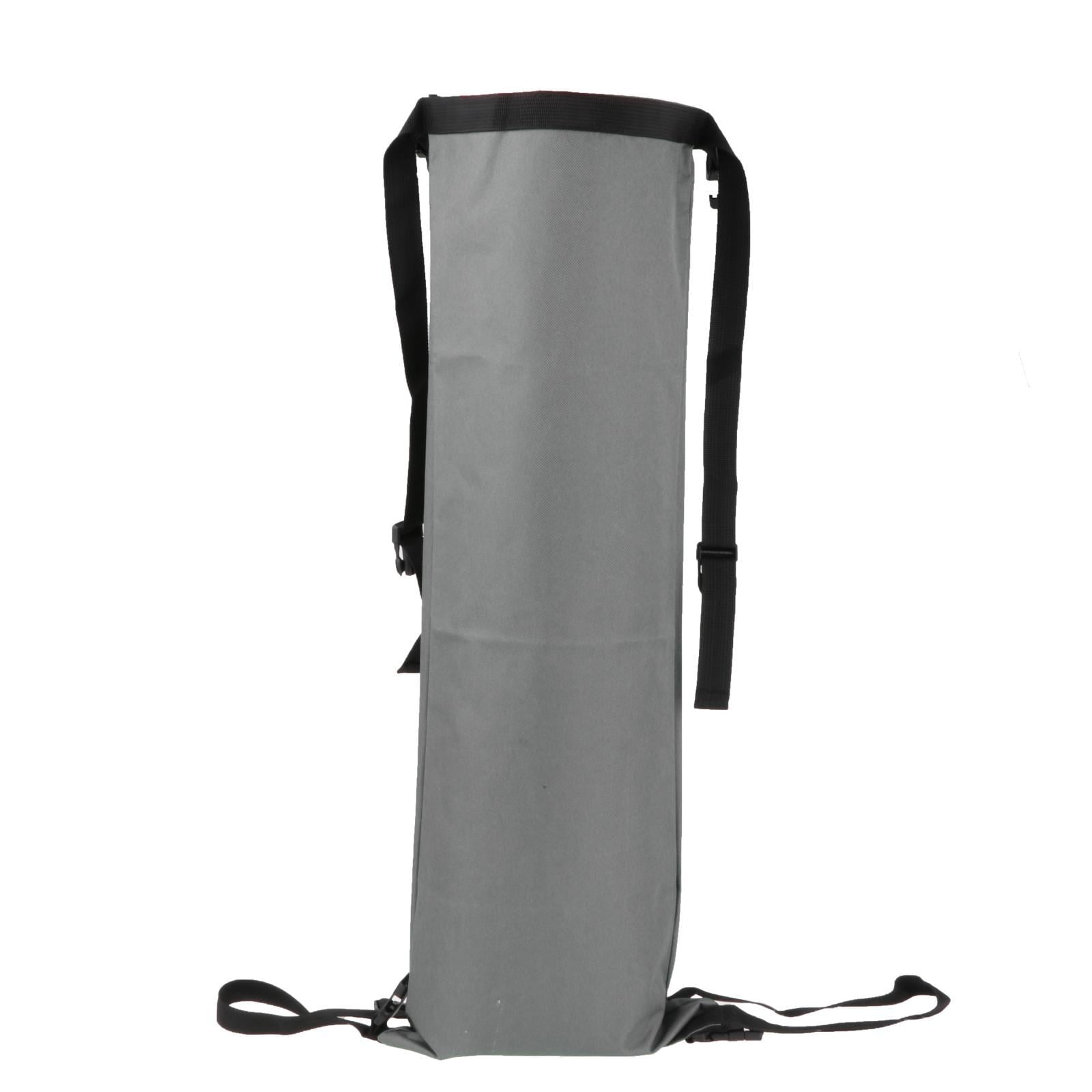 Magideal - Bolsa De Cilindro De Duradera Para Sillas De Ruedas A Prueba De Agua Con Correas Ajustables Bolsa De Transporte De Cilindro Portador Para , Gris