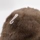 thumbnail image 2 of Gorro Bucket Peludo Liso Mujer Invierno Suave Abrigado Moda Cafe Talla Única, 2 of 4