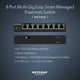 thumbnail image 2 of Switch de red NETGEAR MS308E de 8 puertos, 2.5 Gbps Multi-Gig, 2 of 6