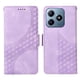 thumbnail image 1 of Carcasa FOXDOCK Realme C61 de cuero PU, diseño acolchado clásico, protección contra caídas y rayones, 1 of 5
