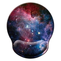 Alfombrilla De Ratón Con Soporte Para La Muñeca, Espuma Viscoelástica Ergonómica Lizpare