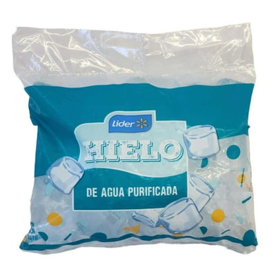 Hielo En Cubo Bolsa 1 Kg Lider