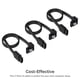 thumbnail image 2 of Cable SATA III SABRENT CB-SRK3, paquete de 3, 51 cm, negro, 2 of 7
