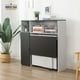 thumbnail image 3 of Juego De Comedor plegable + 4 Pisos + Mueble Organizador  Gris/Negro, 3 of 6