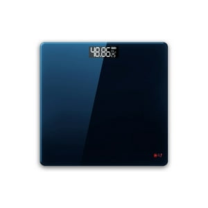 Dblue - Pesa Digital Baño Vidrio Templado Capacidad 180Kg Azul - Ps