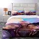 thumbnail image 1 of A 3pcs Bedding Set Featuring a K Pop Girl Group That Supports Each Other Including a Duvet Cover And Pillowcases, 1 of 5