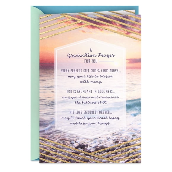 Tarjeta Religiosa De Graduación Dayspring Prayer