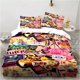 thumbnail image 1 of New ing Juicy Couture Crown Bedding Set Duvet Cover Bed Set Quilt Cover Pillowcase Comforter Boys Adult Bed Sheets, 1 of 5