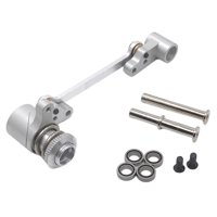 Magideal - Kit De Montaje De Embrague De Dirección De Metal Para 124016 124017 124018 124019 1/12 Reemplazo De Pieza De Repuesto De Coche Rc Plata