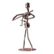 thumbnail image 5 of Escultura de músico en hierro forjado para tu hogar , Violín, 5 of 5
