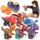 thumbnail image 1 of Set de 3 Figuras de Juguete Goldlok Huevos de Dinosaurio que Eclosionan STEM, 1 of 9