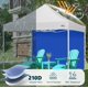 thumbnail image 2 of MASTERCANOPY SunWall 3x3m Protección UV Lateral Azul, 2 of 7