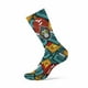 thumbnail image 1 of Calcetines Funstep Ciclismo Dibujos Naranja/verde  L (40-43), 1 of 7