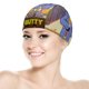 thumbnail image 5 of El niño loco Gorro de Natación de Licra, Gorro de Baño de Tela Cómoda, Gorro Elástico Antideslizante para Hombres, Mujeres y Niños, 5 of 6