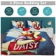 thumbnail image 5 of Daisy Duck Print Bedding Set Pattern Duvet Cove Set 3 Pieces 1 Quilt Cover And 2 Pillowcases for Women Men Teens, 5 of 5